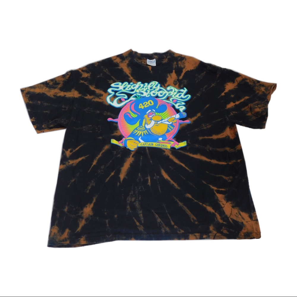 🔥SALE🔥 Captain Chronic Bleach Dyed Shirt